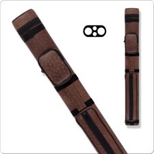 Action AC22 2x2 Hard Pool Cue Case - Brown
