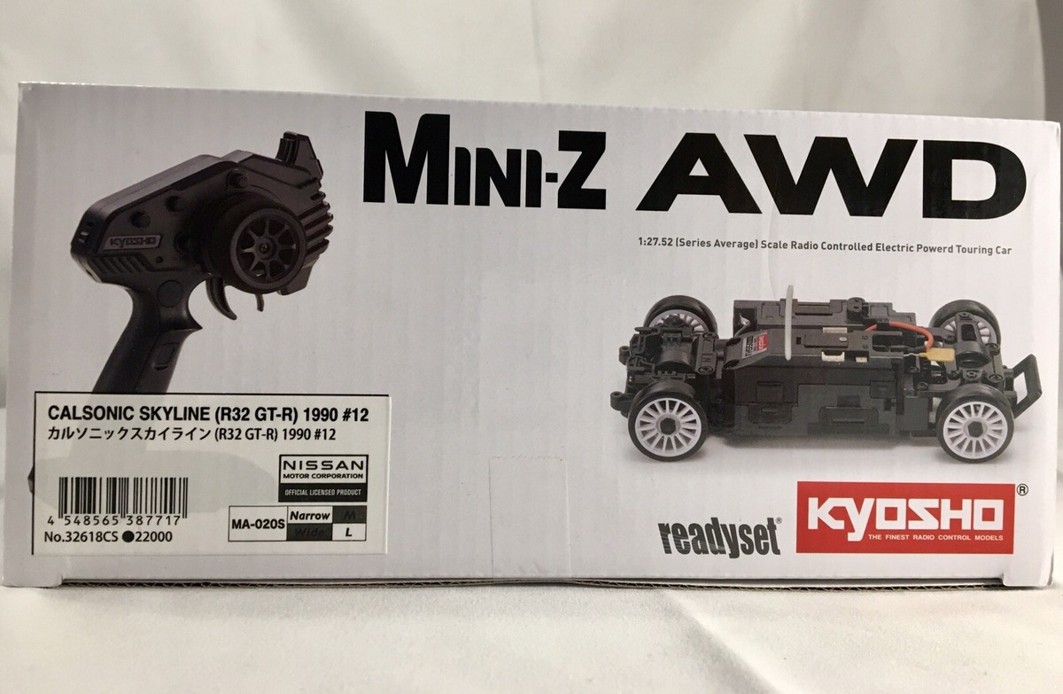 京商　ミニッツ AWD MA020　カルソニックスカイライン　R32 Amazon.co.jp: 京商 ミニッツAWD レディセット カルソニック