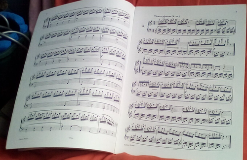 S/H BC1 SHEET MUSIC BOOK CZERNY OPUS 849 No 2611 EDITION PETERS MECANISME 55 PAG - Picture 4 of 5