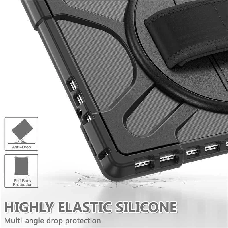 For Microsoft Surface Pro 8 7 6 5 4 Go Tablet Shockproof Stand Case Rugged Cover - Image 4 of 4