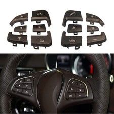 Car Steering Wheel Control Button Cover for Mercedes Benz A B GLA CLA GLS GLE...