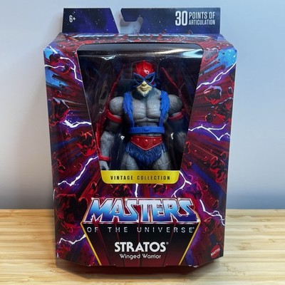 Masters Of The Universe Masterverse Vintage Collection Stratos 7'' Figure In Hand
