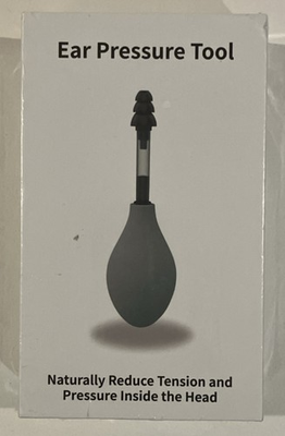 #ad Ear Pressure Tool Black Portable Consumer Friendly Plastic Unisex $16.00