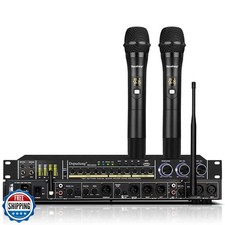 Depusheng REV3900 KTV Pre-Effector Household Reverberator Karaoke Anti-Howlin