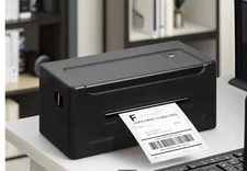 Bluetooth Shipping Label Printer or 4x6 Thermal Paper for Small Business Lot