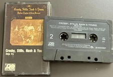 Crosby, Stills, Nash  Young - Deja Vu Cassette Tape VG C30