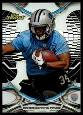 2015 Topps Finest Hot Box Black Refractor Cameron Artis-Payne RC #12