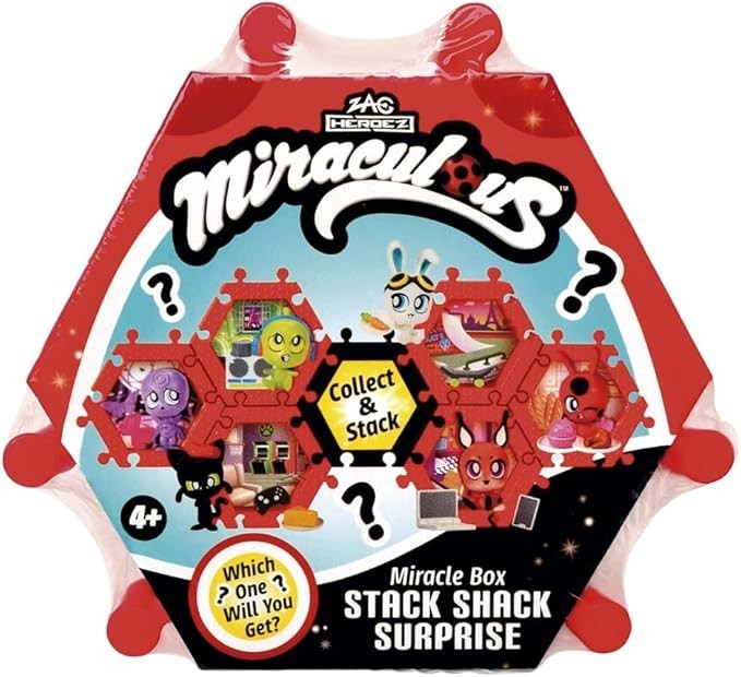 Miraculous Ladybug Miracle Box Surprise Figures ~ Set of 17