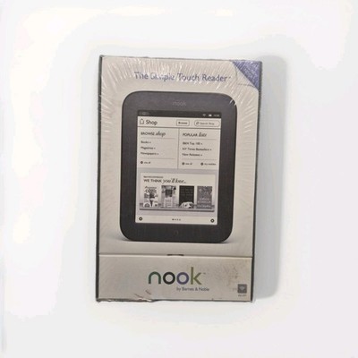 Barnes Noble Nook Simple Touch E Reader 6in E Ink Wifi 2GB BNRV300 Sealed NIB