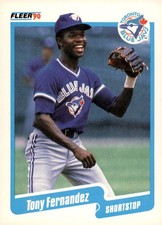 1990 Fleer #80 Tony Fernandez