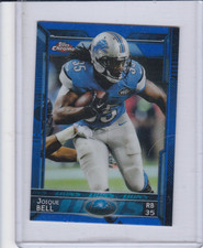 2015 Topps Chrome Mini Blue Refractors #83 Joique Bell