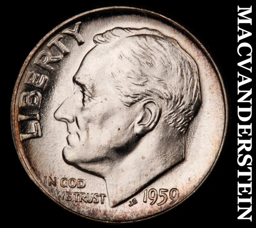 1959 Silver Roosevelt Dime-Choice Gem BU Lustrous No Reserve #i2858