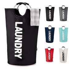 GMOX 90L Laundry Basket,Waterproof Laundry Ha...