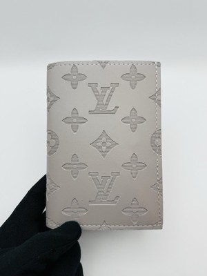 Louis Vuitton Bifold Pocket Organizer Shadow Monogram Variant Grey