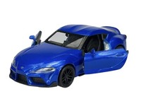 Welly Toyota Supra Blue 1:34 Die Cast Metal Model New In Box 43786