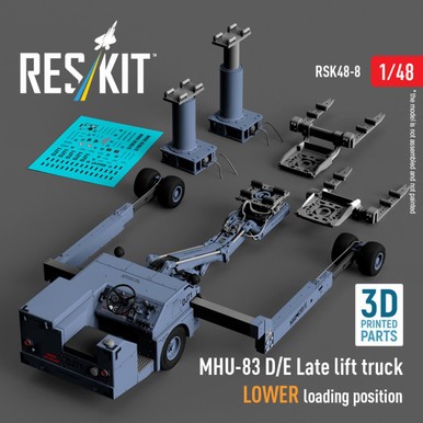 Reskit RSK48-0008 1/48 MHU-83 D/E Lift Truck LOWER Loading Position