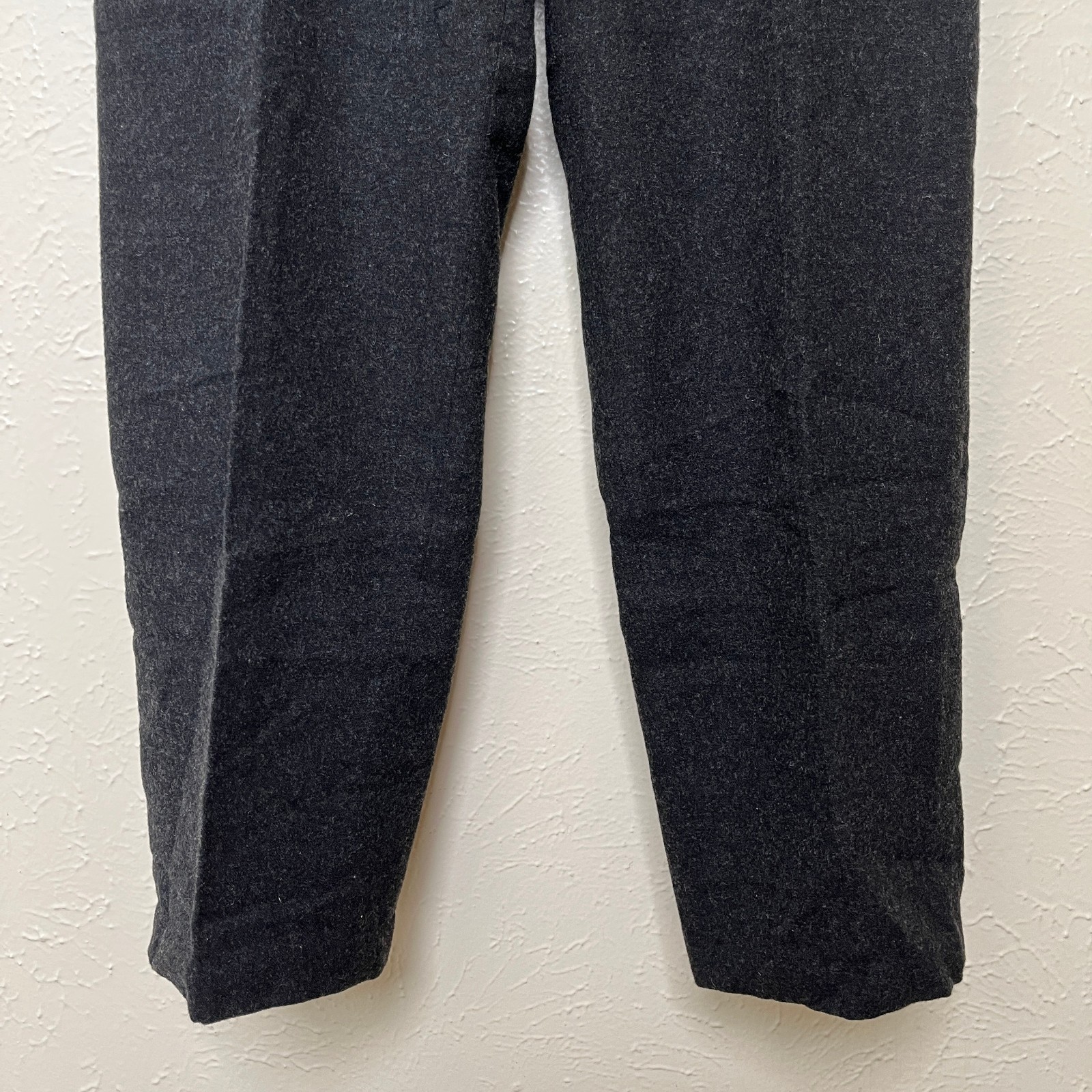 Uniqlo JW Anderson Pants Mens 32x27 Black Wool Blend