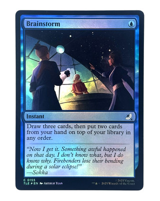 MTG | Brainstorm | Avatar | Foil | NM | EN