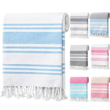 Hammam Beach Towel Large Lightweight Quick Dry Pool Spa Travel Towel