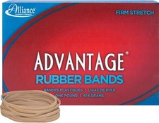 Rubber Bands Size 33 Natural 1 Pound Heavy Duty Office Industrial Use