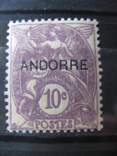 ANDORRE FRANCAIS neuf n° 6