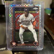 2025 Topps Chrome Update #USC19 Cam Smith X-Fractors Houston Astros