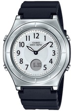 CASIO Wave ceptor LWA-M145-1AJF White Radio Solar Women's Watch New in Box