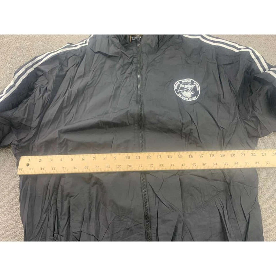 Jaqueta Bad Brains x Element corta-vento preta collab masculina média skate - Imagem 4 de 4