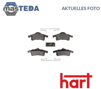 262 198 SATZ BREMSBELÄGE BREMSKLÖTZE HINTEN HART NEU OE QUALITÄT