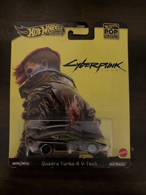 Hot Wheels Premium Pop Culture 2025 Cyber Punk 2077 Quadra Turbo-R V-Tech