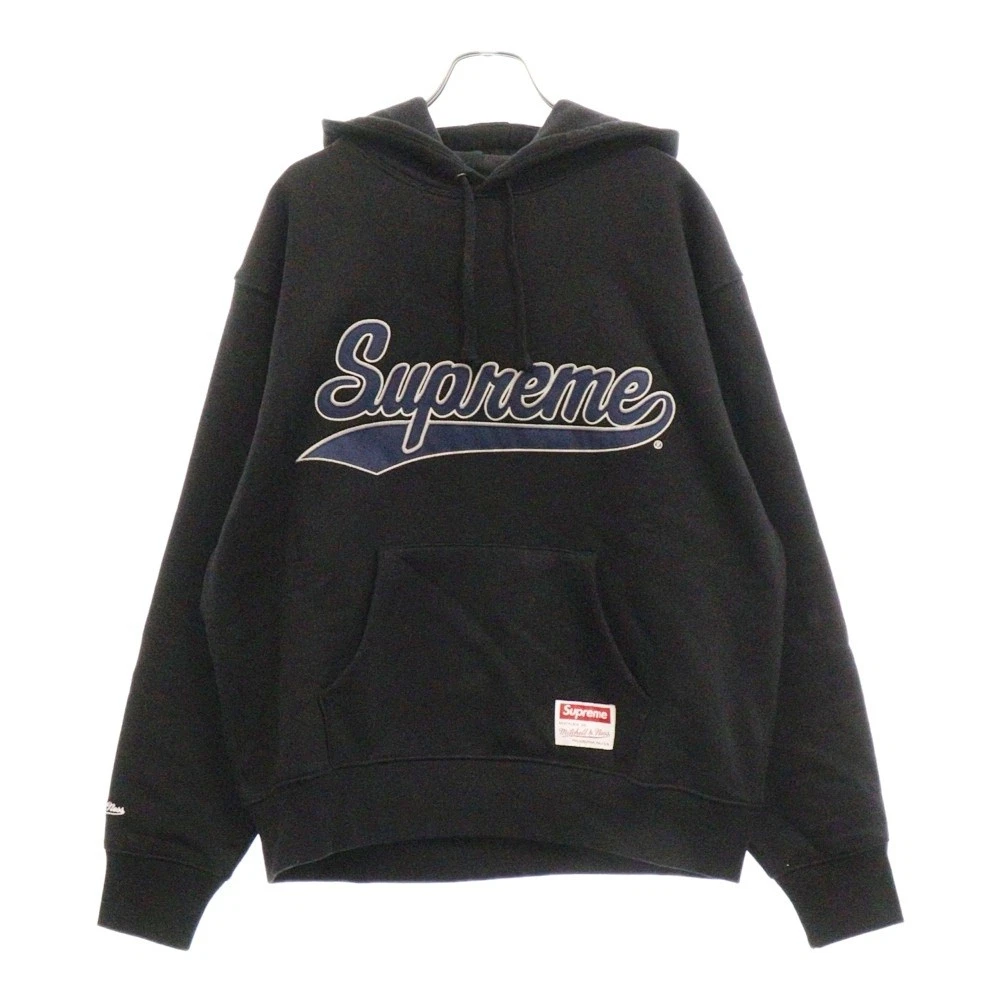 Sweat à capuche noir Supreme 24AW Mitchell and Ness