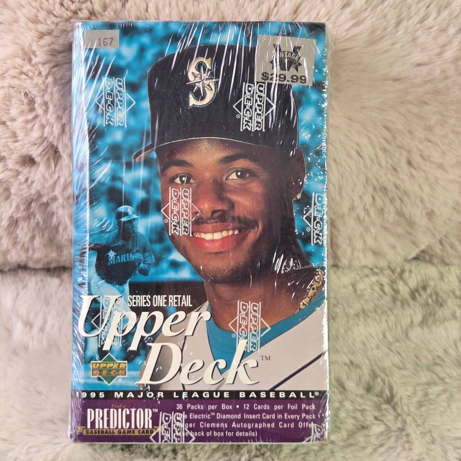 1995 Upper Deck Series 1 Retail Baseball 36 Pack Box Sealed Ken Griffey Jr. MLB