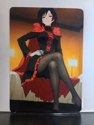 Ruby Rose RWBY Anime Waifu ACG Art Card