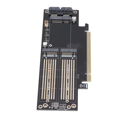 JEYI Adapter Card M.2 NVMe To PCIE X4/X8/X16 NGFF MSATA Expansion Heat Sink C CB