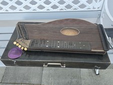 Alte antike Zitter Musikinstrument Musikhaus Max Osterode Dachbodenfund