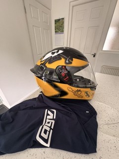 AGV K1 S Guy Martin TT race rep helmet. Excellent condition size M/L 58cm.