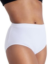 Capezio Team Basics Dance Brief Cheerleading White TB111 Medium M