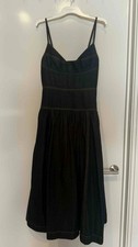ZIMMERMANN Denim Sleeveless Midi Dress Current Collection Size 1