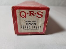 QRS Player Piano Word Roll 9500 Goody Goody Lawrence Cook