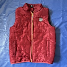 Timberland Toddlers Red Sleeveless Puffer Style Vest SIZE 6
