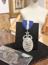 Vintage Masonic Hospital Aegros Sanat Humanitas Medal For Bro.J.T. Wrighton
