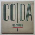 ORIGINAL Vtg 1982 LED ZEPPELIN Album CODA Record 1ST PRESSING Lp VINYL is MINT!!