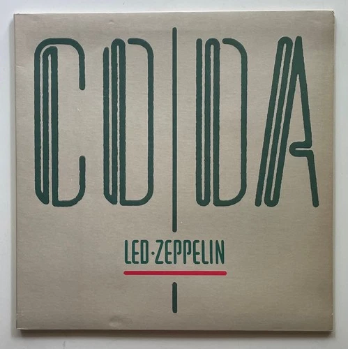 ORIGINAL Vtg 1982 LED ZEPPELIN Album CODA Record 1ST PRESSING Lp VINYL is MINT!!