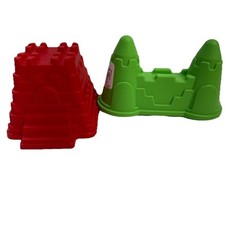Multi-colored Sand Castle Molds, New