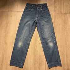 Versace Jeans Couture Women's Blue Wash Denim Jeans Classic Sz 27 X 28 Vintage