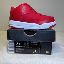 TD Nike Jordan Flight Origin 3 Toddler Gym Red White 820248-601 NEW Size 7c