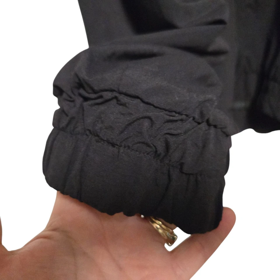 Chaqueta de Colección Jeff Burton Para Hombre XXL Hecha en Estados Unidos Bordada Negra y Rosa  Foto 4 de 4