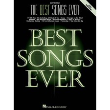 Hal Leonard The Best Songs Ever - 6th Edition Easy Guitar Songbook No Tab 