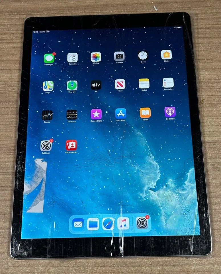 Apple iPad Pro 12.9" (A1671) – 256 Go – Wi-Fi + 4G – Écran intact, tactile cassé - Photo 3/3