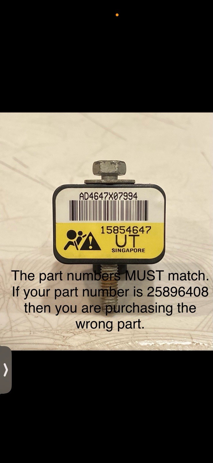 Sensor 15854647